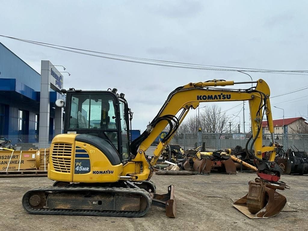 2017 Komatsu PC45 MR Mini Excavator