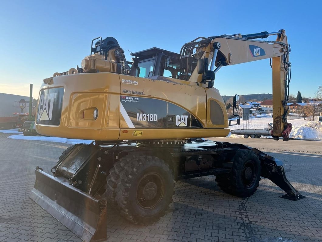 2013 Caterpillar M318D Wheel Excavator