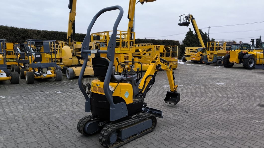 2019 Yanmar SV08– 1A(S) Mini Excavator