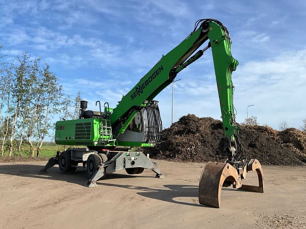 2015 Sennebogen 818 Wheel Excavator