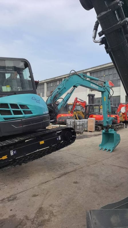 2022 Kobelco SK55SR Mini Excavator