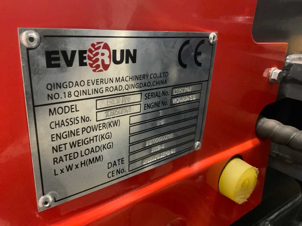 2025 Everun ERE10PRO Mini Excavator