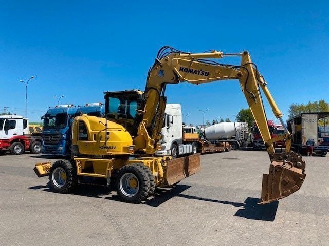 2011 Komatsu PW118 MR-8 Wheel Excavator