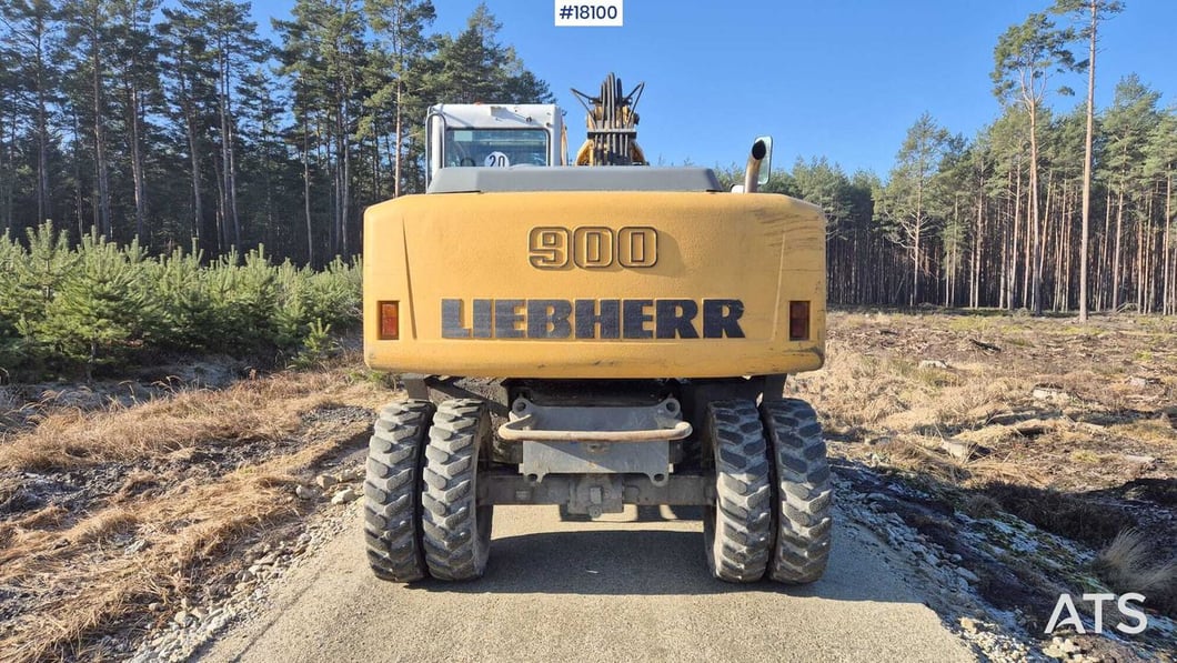 2007 Liebherr A900C Wheel Excavator
