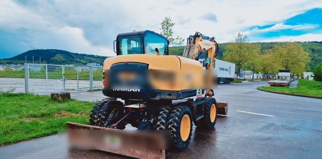 2020 Yanmar B95W Wheel Excavator