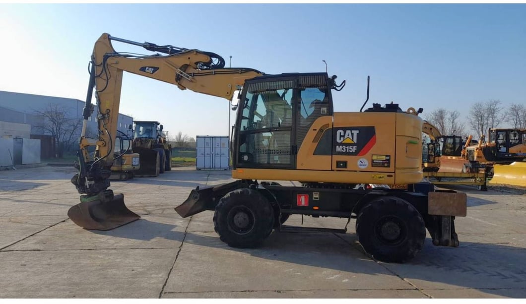 2019 Caterpillar M315F Wheel Excavator