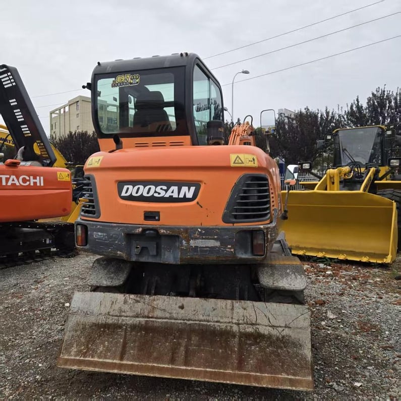 2018 Doosan DX60W Wheel Excavator