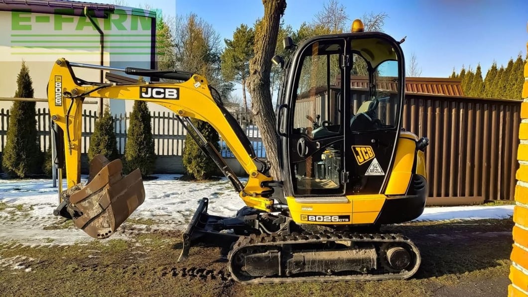 2017 JCB 8060 Mini Excavator