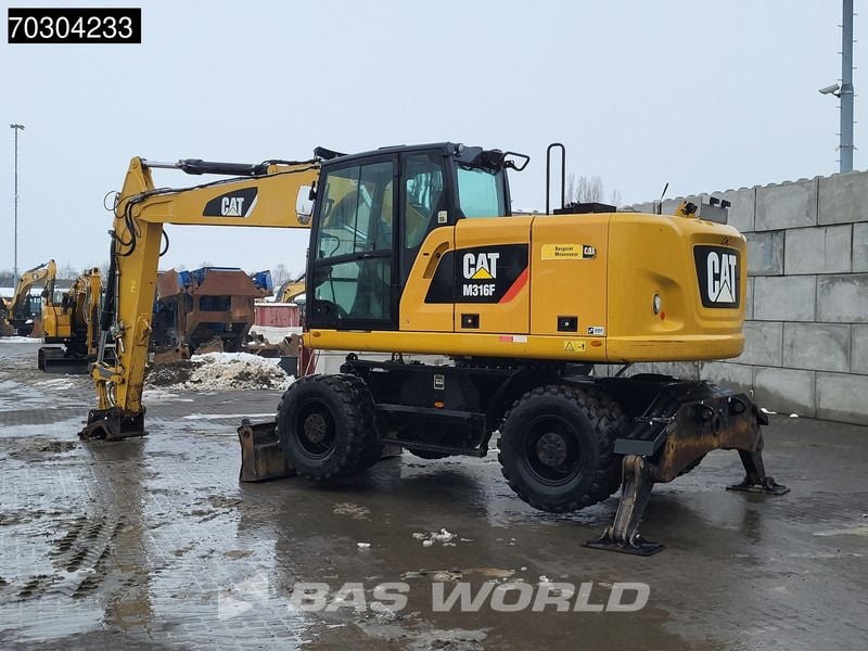 2016 Caterpillar M316F Wheel Excavator