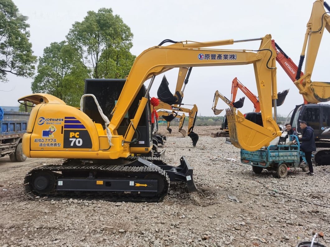 2021 Komatsu PC70-8 Mini Excavator