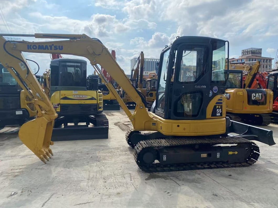 2022 Komatsu PC-55MR Mini Excavator