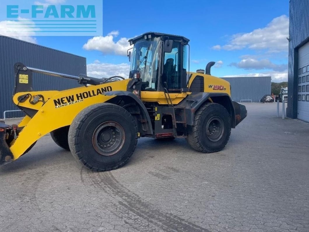 2018 New Holland W190D LONG REACH Mini Excavator
