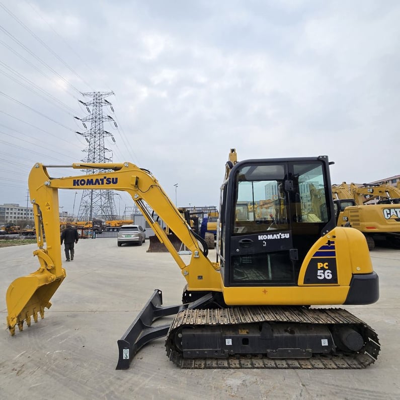 2023 Komatsu PC56 Mini Excavator