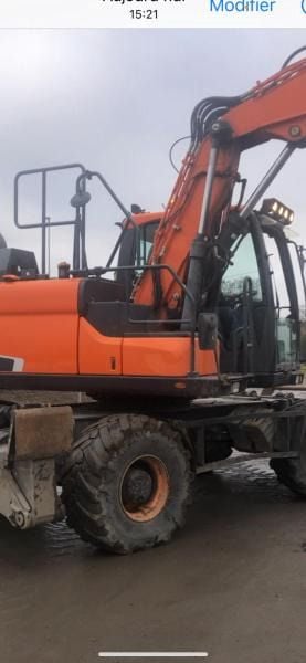 2019 Doosan DX140W-5 Wheel Excavator