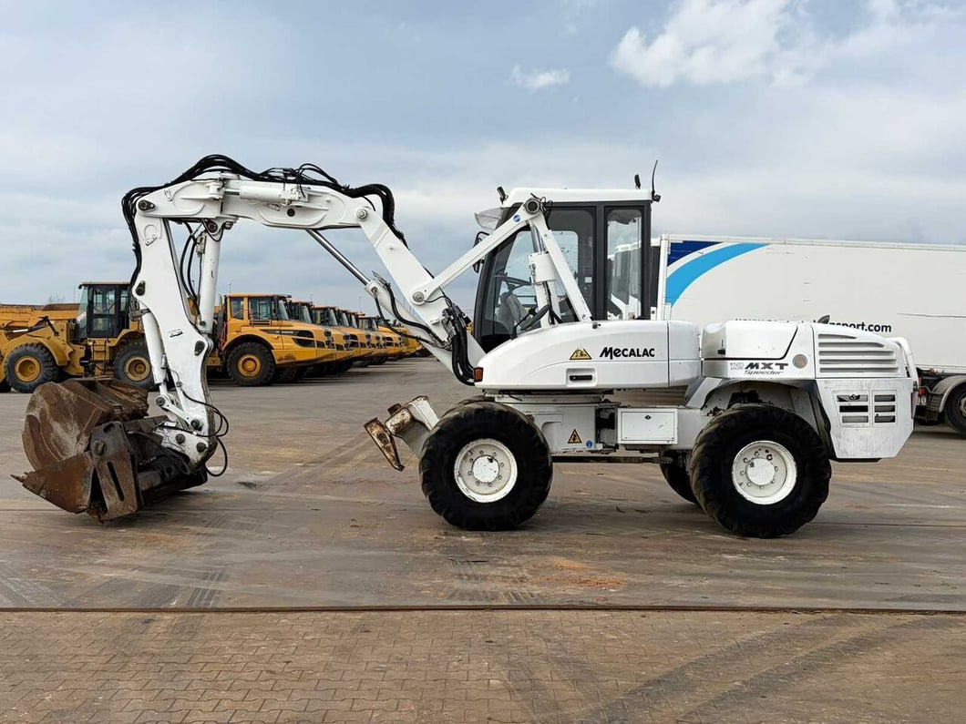 2013 Mecalac 12MTX Wheel Excavator