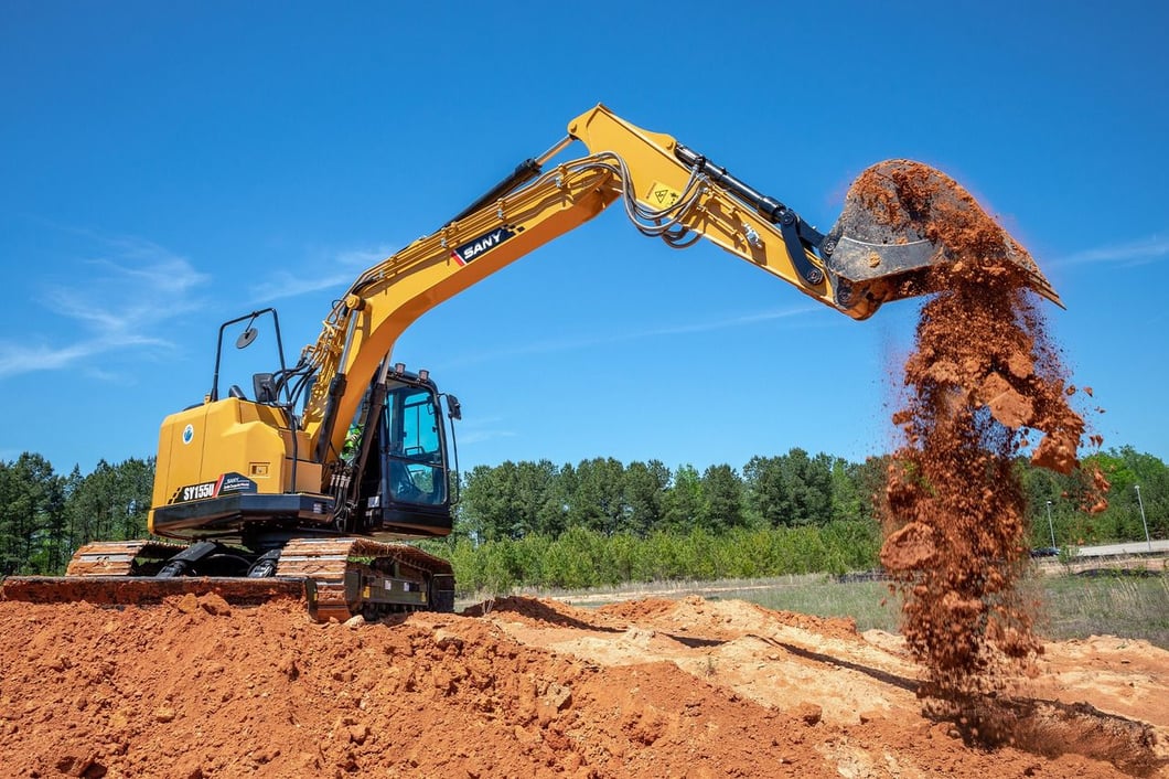Sany SY155U Crawler Excavator