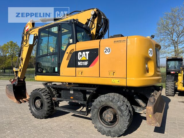 2015 Caterpillar M318F Wheel Excavator