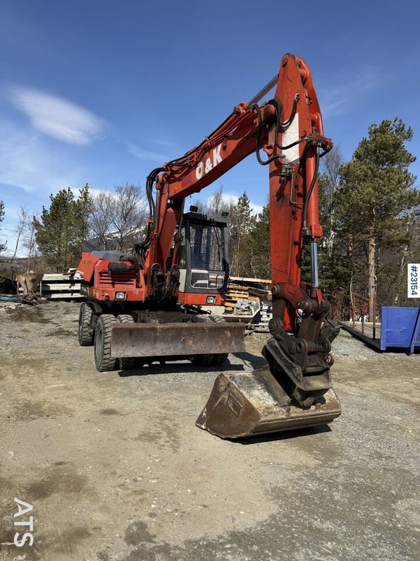 1997 O&K MH CITY Wheel Excavator
