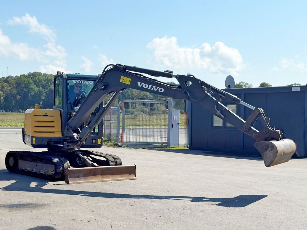 2019 Volvo EC55 Mini Excavator
