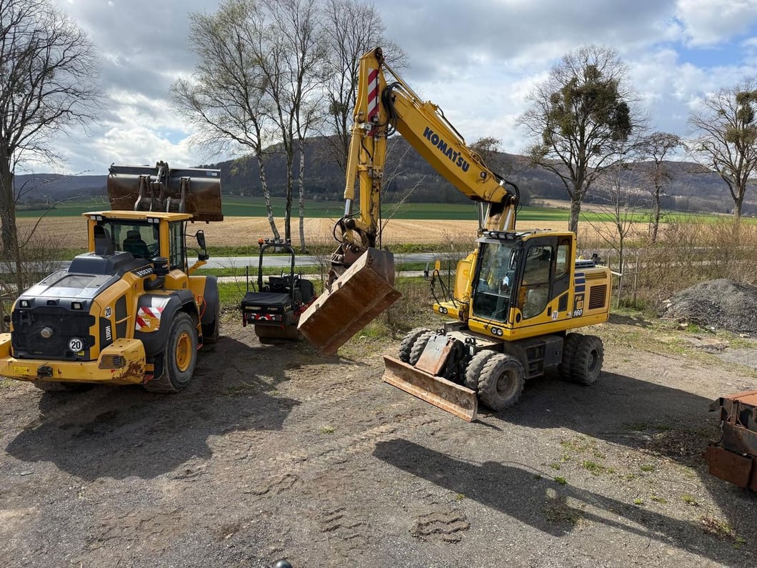2017 Komatsu PW160-10 Wheel Excavator