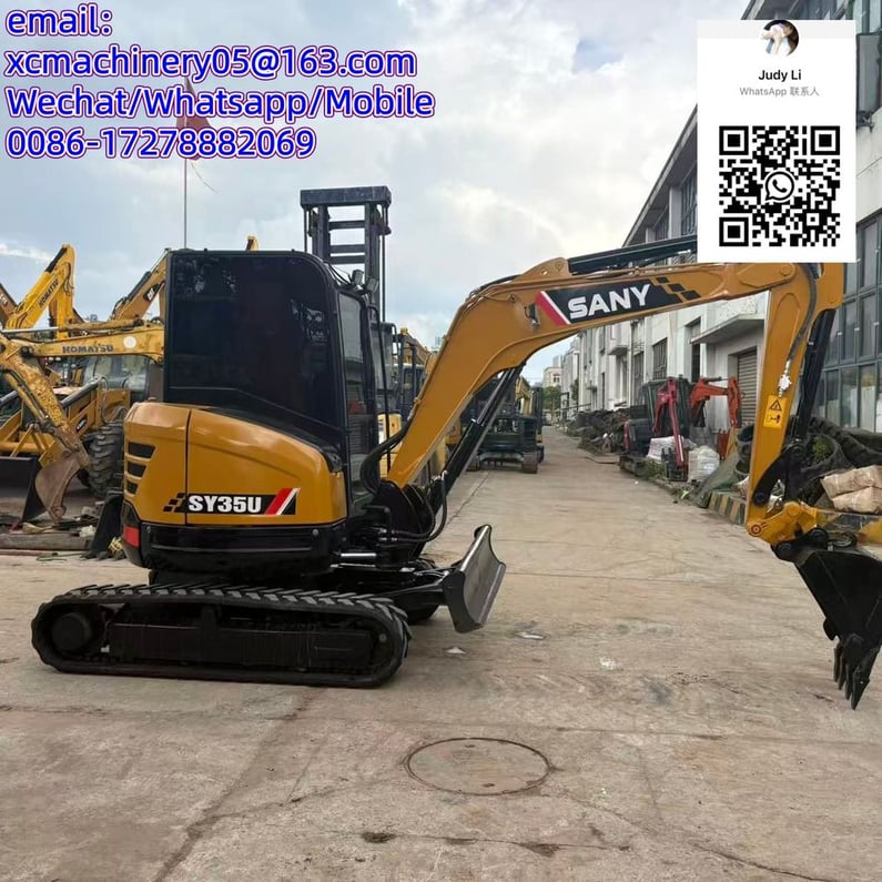 2024 Sany SY35U Mini Excavator