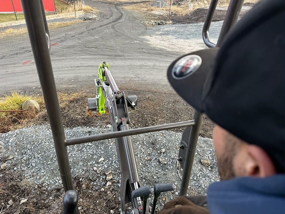 2025 Zaox ZA13A Mini Excavator