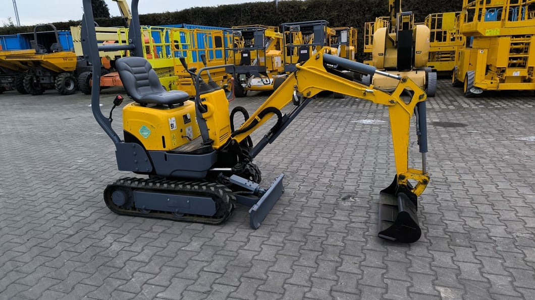 2019 Yanmar SV08– 1A(S) Mini Excavator