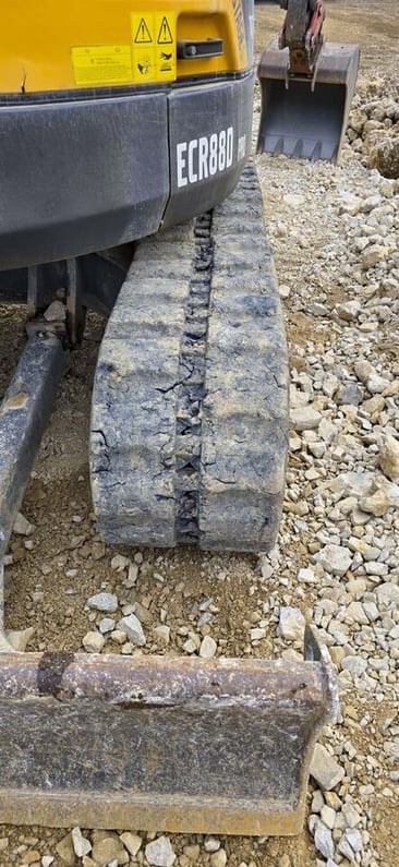 2020 Volvo ECR88D Mini Excavator