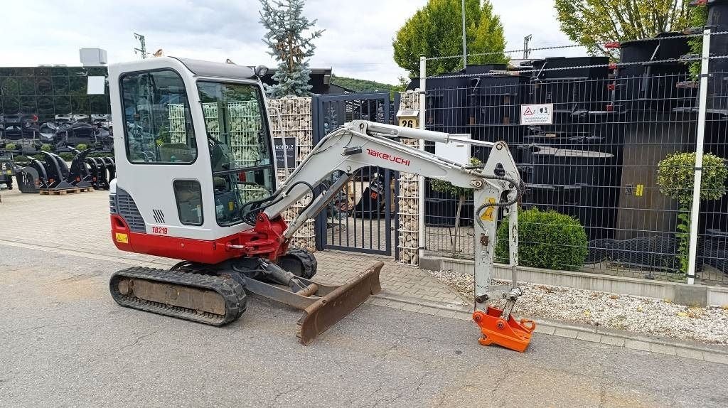 2012 Takeuchi TB219 Mini Excavator