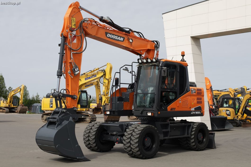 2020 Doosan DX165W-5 Wheel Excavator