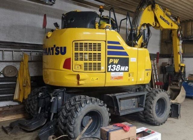 2023 Komatsu PW138MR Wheel Excavator