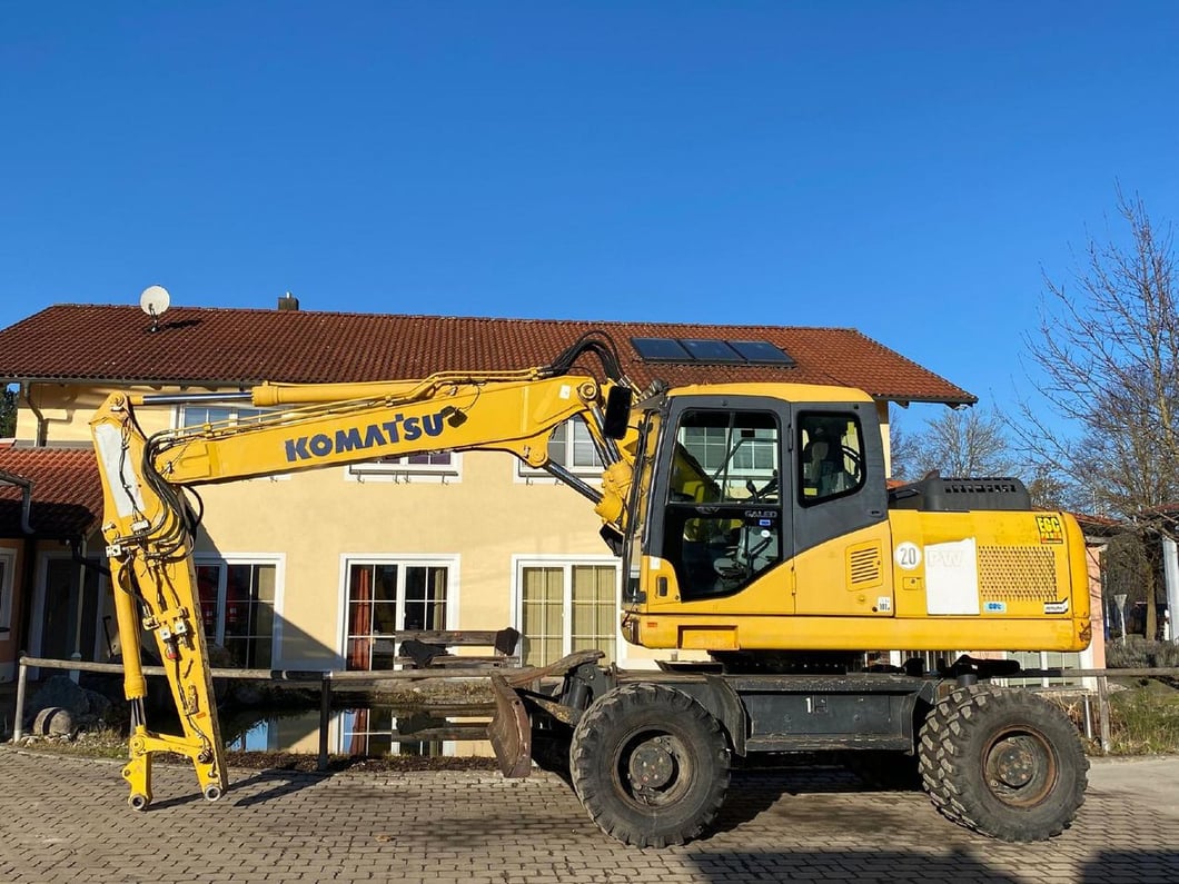 2007 Komatsu PW1607E Wheel Excavator