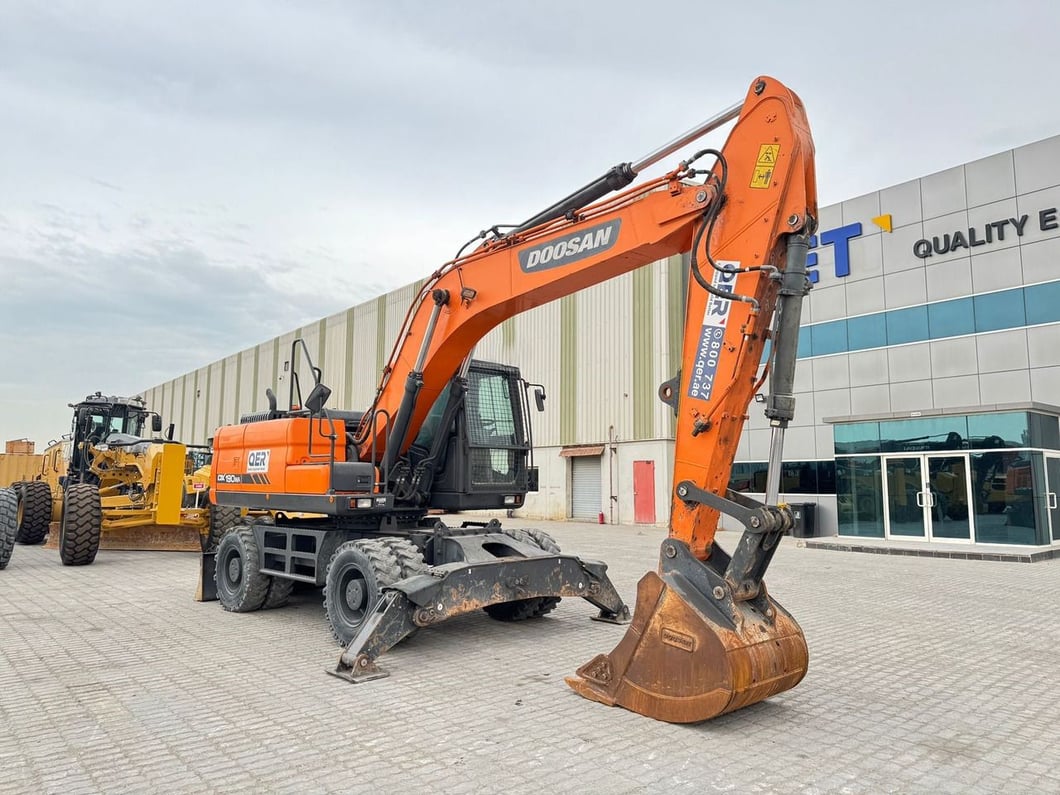 2014 Doosan DX190WA Mobilbagger