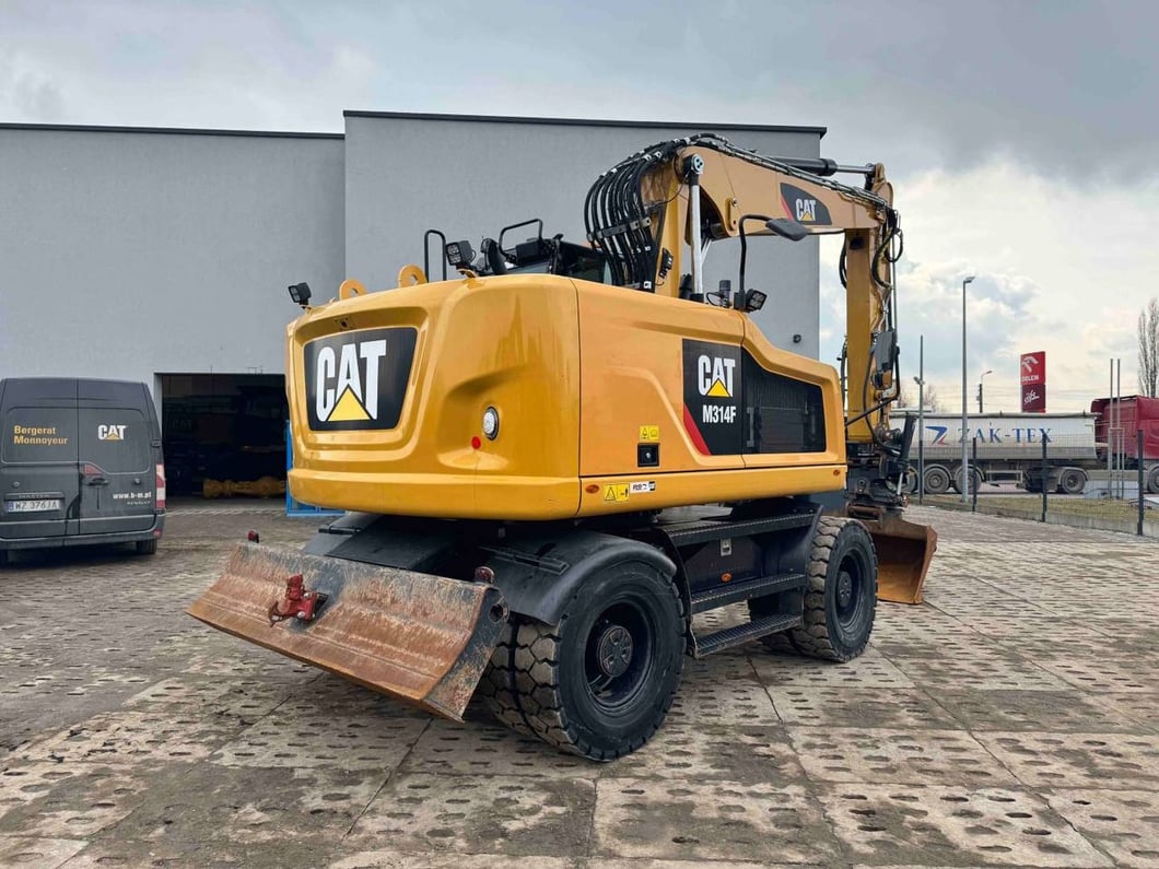 2019 Caterpillar M314F Wheel Excavator