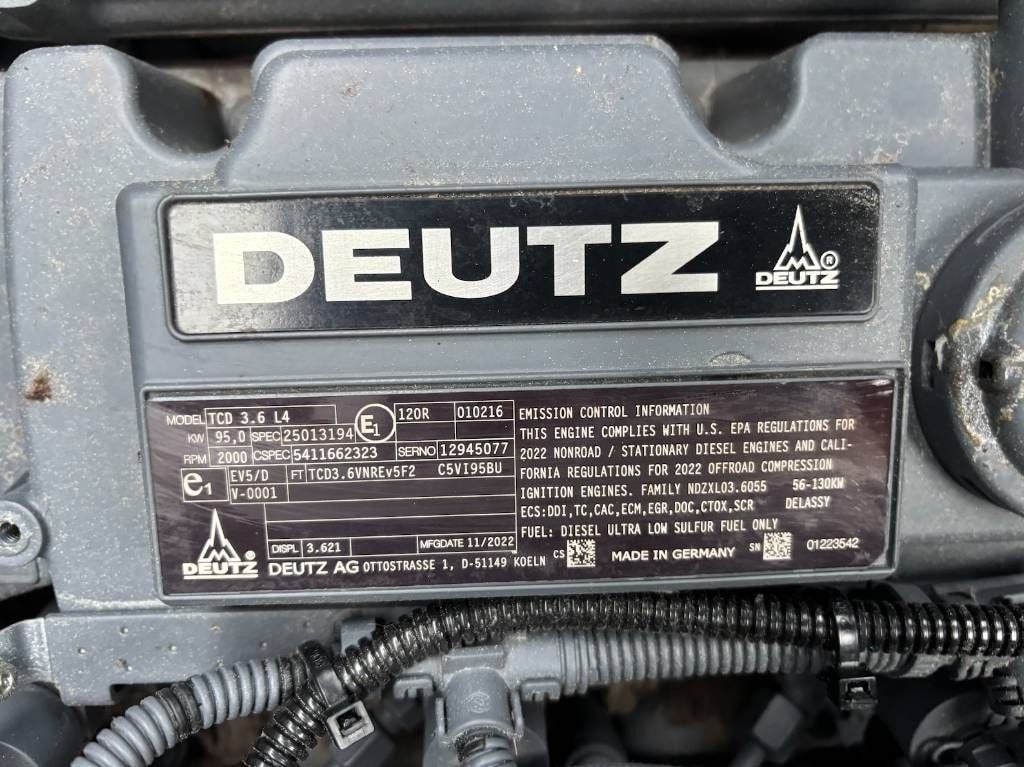 2022 Fuchs MHL320F Material Handler