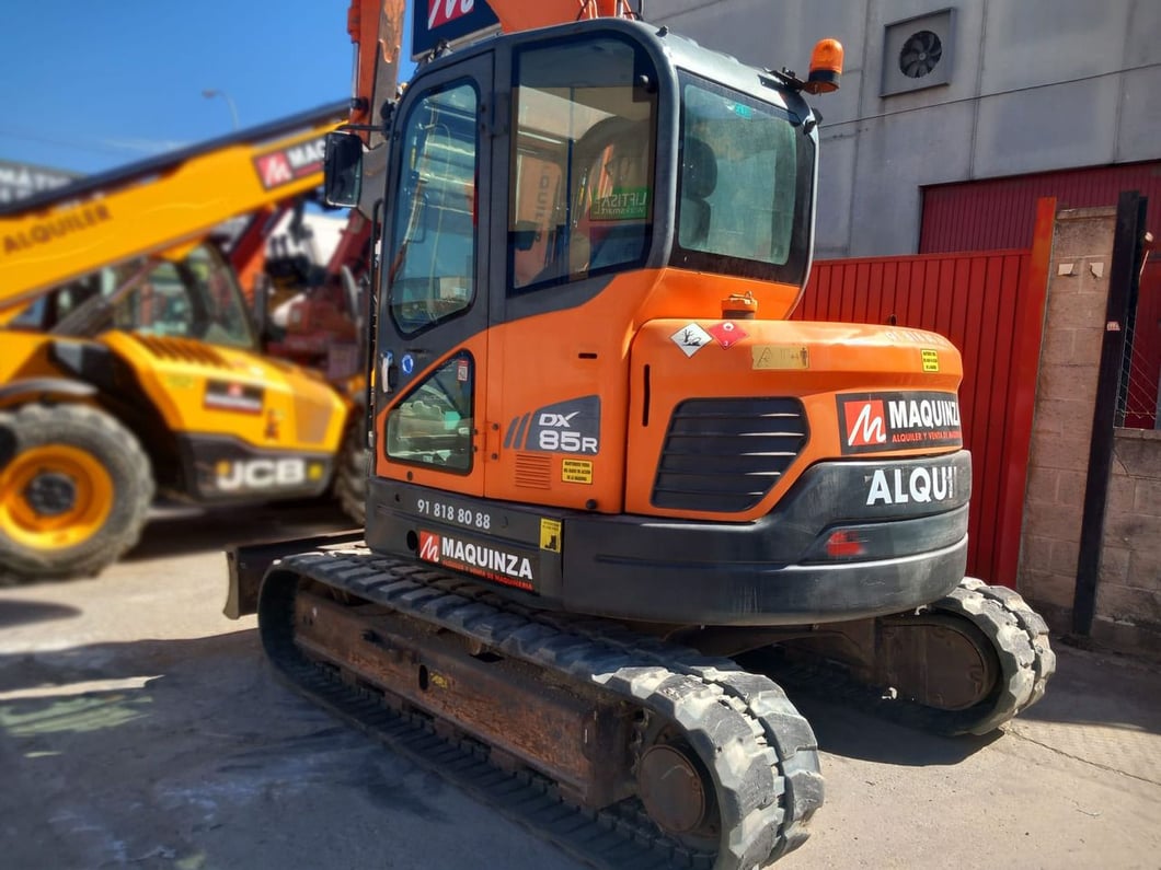 2017 Doosan DX85R-3 Mini Excavator