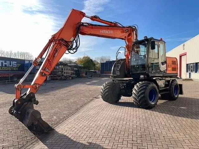 2011 Hitachi ZX140W-3 Wheel Excavator