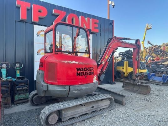 2015 Wacker Neuson EZ38 Mini Excavator