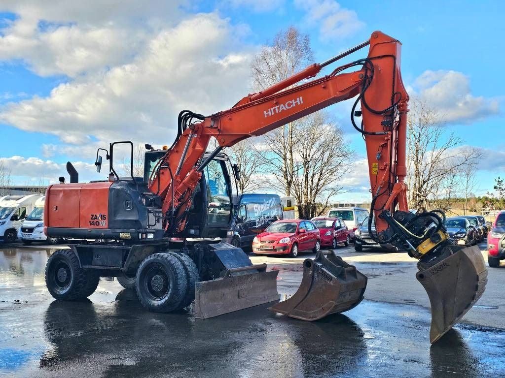 2015 Hitachi ZX140W-5 Wheel Excavator