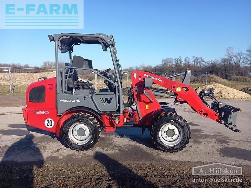 2018 Weidemann 1380 Mini Excavator
