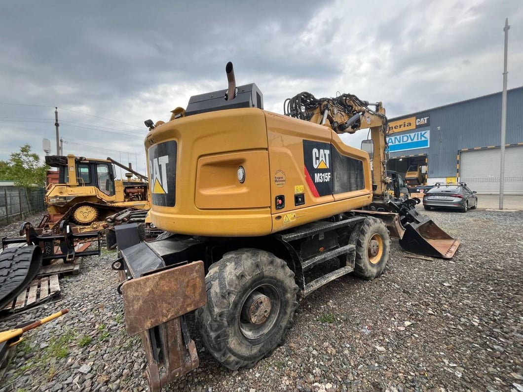 2018 Caterpillar M315F Wheel Excavator