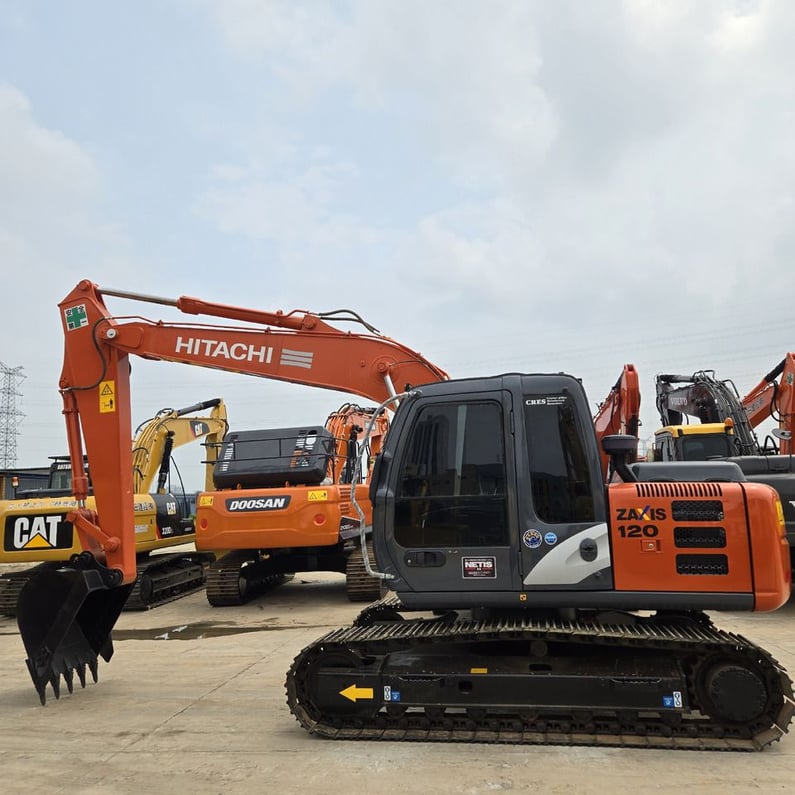 2022 Hitachi ZX120 Crawler Excavator