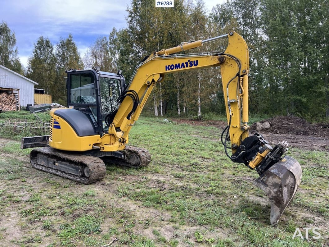 2021 Komatsu PC55MR-5 Mini Excavator