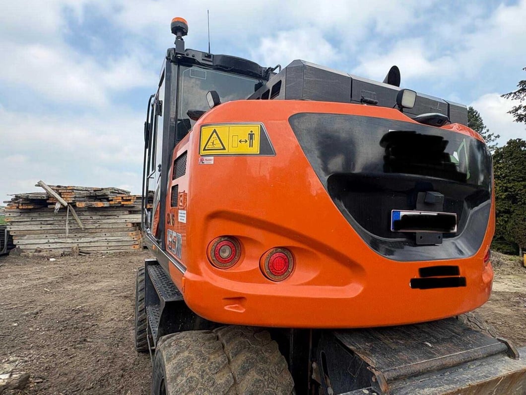 2023 Hitachi ZX155W-7 Wheel Excavator