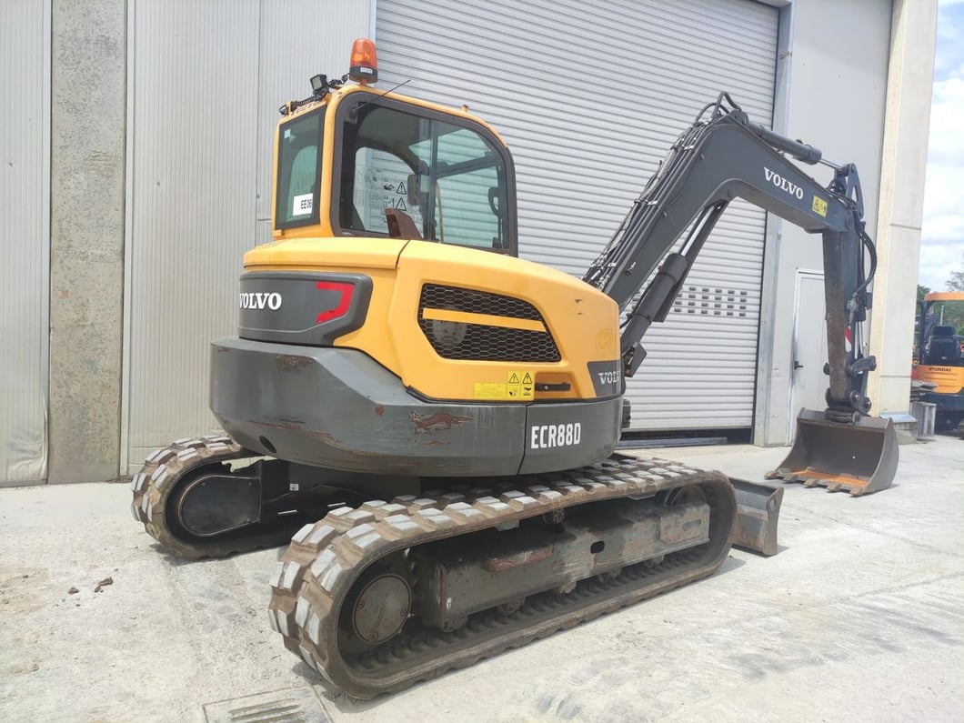 2018 Volvo ECR88D Crawler Excavator