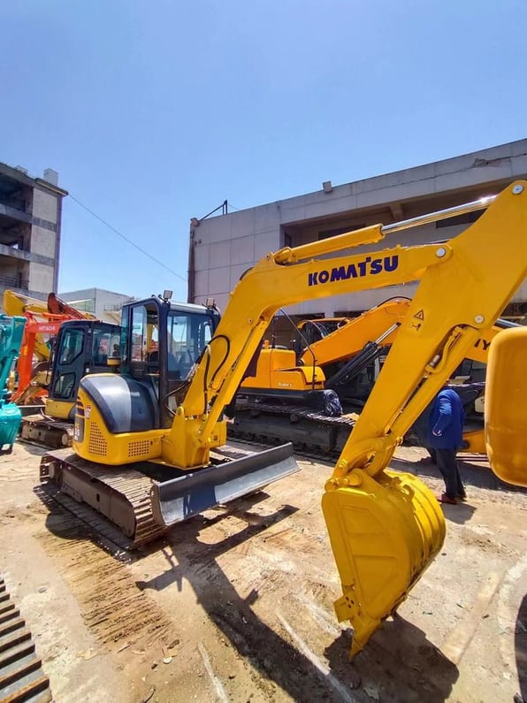 2018 Komatsu PC-55MR Mini Excavator