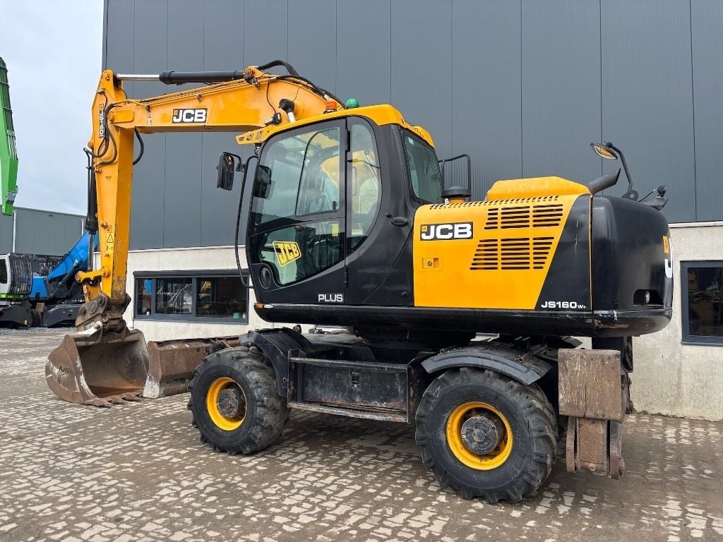 2018 JCB JS145W Wheel Excavator