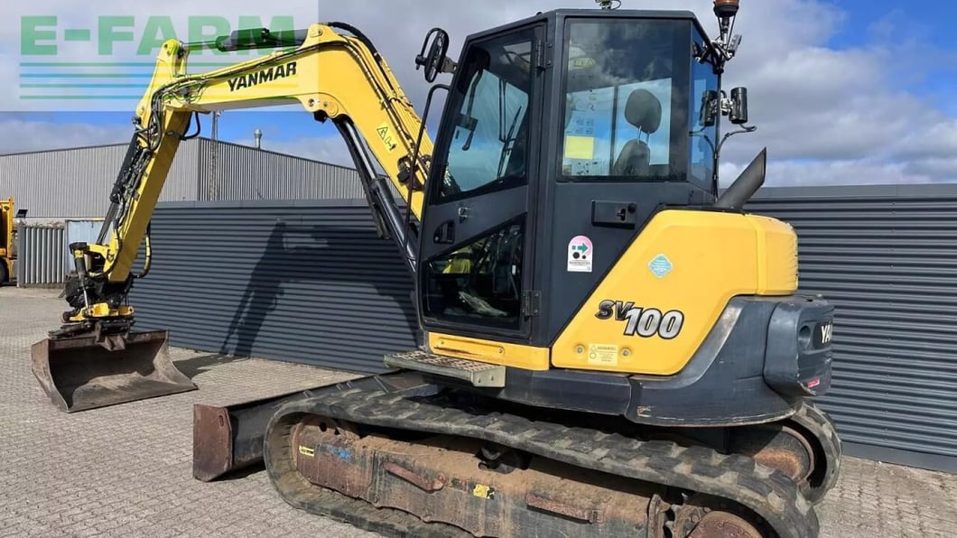2018 Yanmar SV100 Crawler Excavator