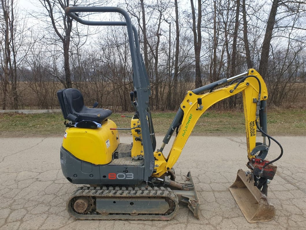 2017 Wacker Neuson 803 Mini Excavator