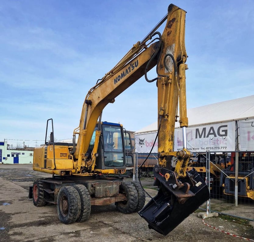 1998 Komatsu PW130ES-6K Wheel Excavator
